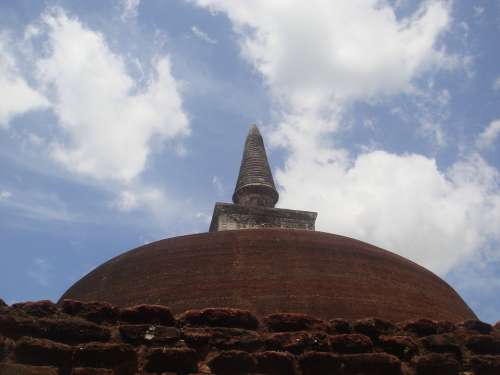 Buddah Religious Worship Temple Rock Statue