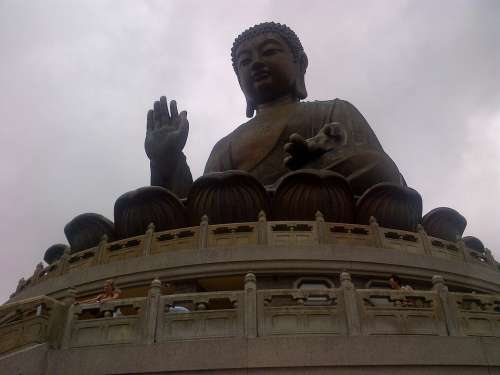 Buddha Statue Hong Kong Asian Vacations Holidays