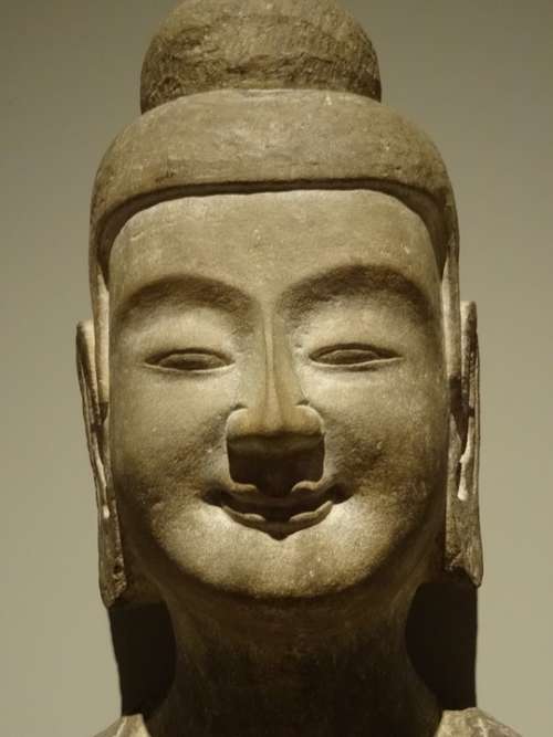 Buddha Face Satisfaction Portrait Harmony Museum