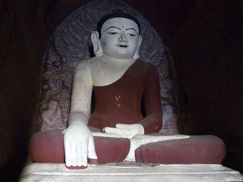 Buddha Red Burma Bagan