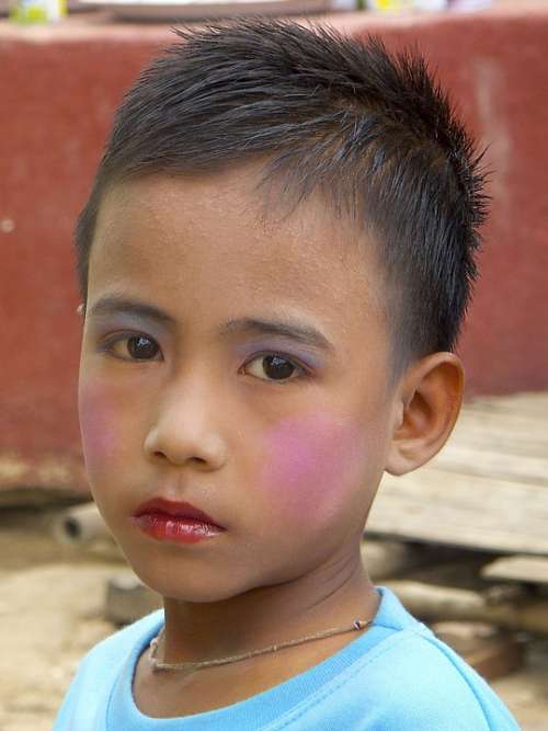 Buddhism Initiation Child Burma