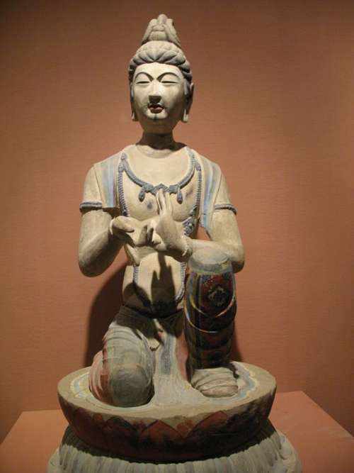 Buddhism Dunhuang Statue Exhibition Art Gallery