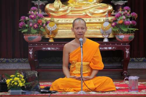 Buddhists Thailand Religious Rite Meditate 072