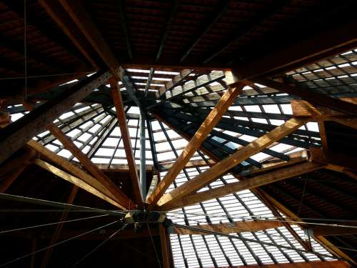 Building Roof Architecture Wooden Construction