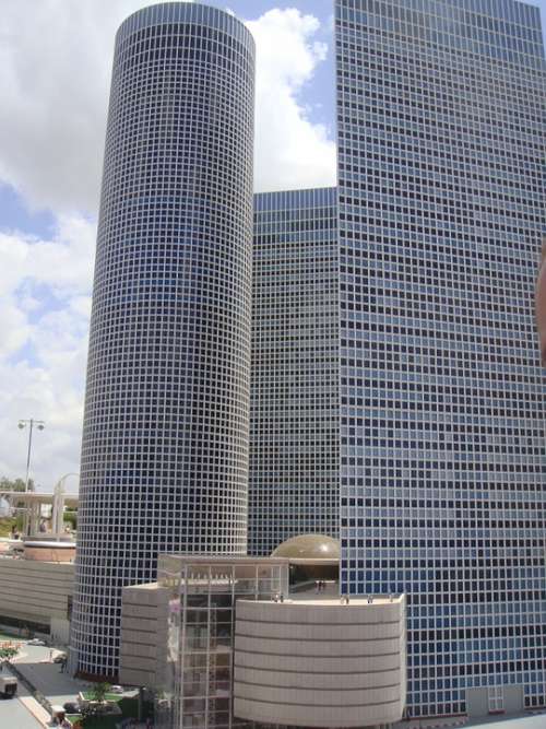 Building Modern Israel High Rise Skyscraper