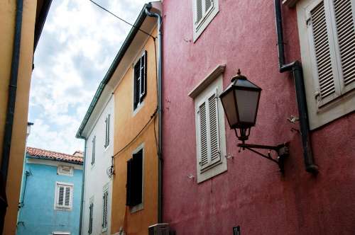Buildings Istria Colors Croatia August Borgo