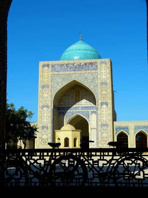 Bukhara Mosque Kalon Mosque Islam Dome Building