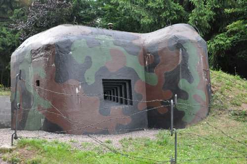 Bunker Fortification Fort The War Defense Military