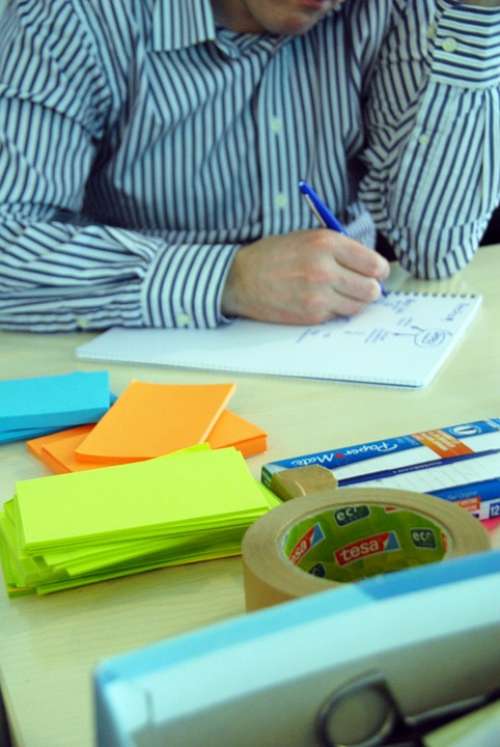 Business Note Sticky Note Professional