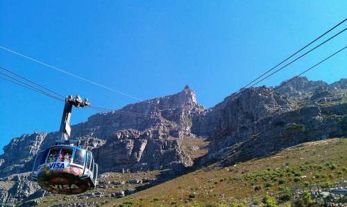 Cable Car South Africa Cape Town Table Mountain