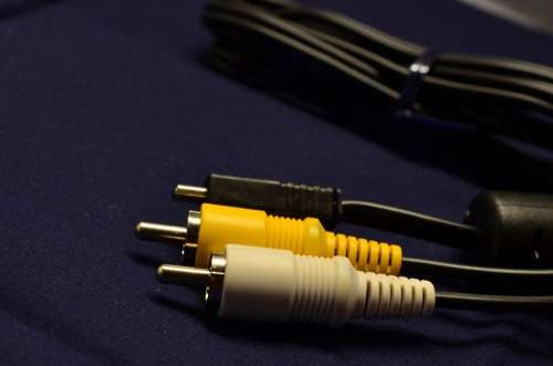 Cables Aux Video Audio Cinch Rca