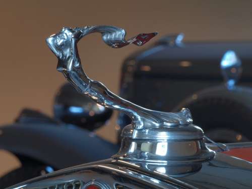 Cadillac 1930 Hood Ornament Car Automobile Vehicle