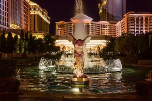 Caesars Palace Las Vegas Nevada Hotel Fountain