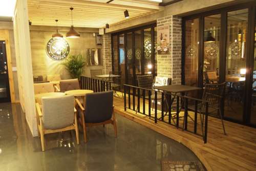 Cafe Interior Restaurant