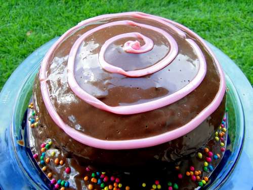 Cake Chocolate Dessert Party Anniversary Birthday