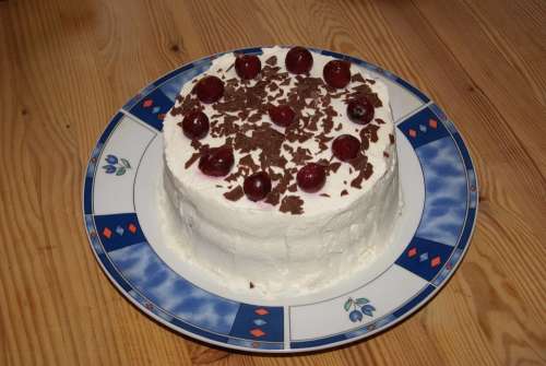 Cake With Cream Ornament Cream Cake Calories