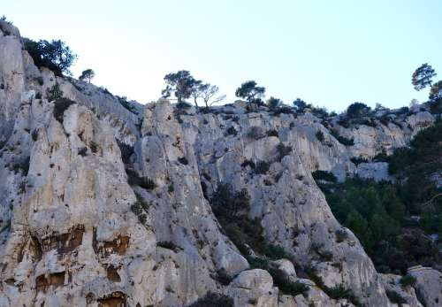 Calanques France Marseille Rocky Coast Rocky