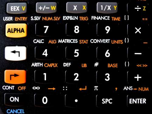 Calculator Keys Pay Input Keys Input Science