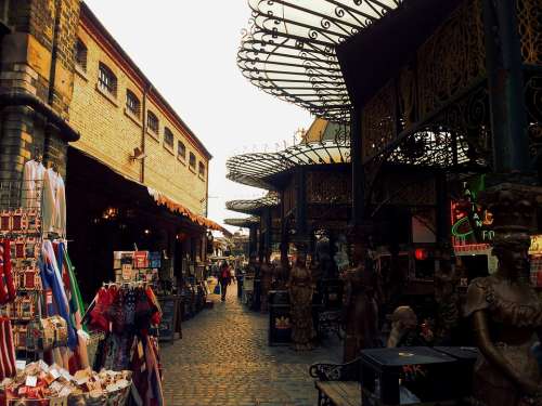 Camden London City Road Alley Buildings Via