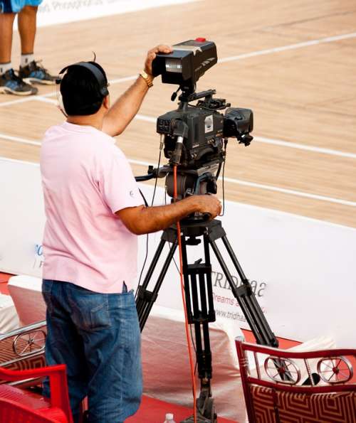 Cameraman Camera Video Producer Basketball