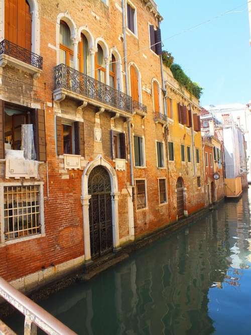 Canale Grande Venice Italy Palace Waterway