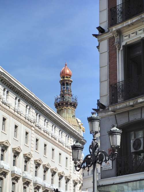 Canalejas Street Seville Madrid Spain Building