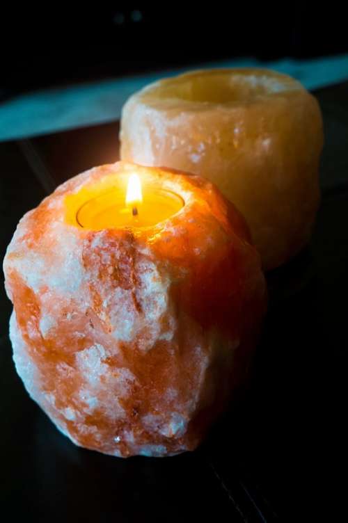 Candles Salt Wellness Zen
