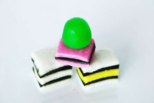 Candy Multicoloured Colors Pink White Black