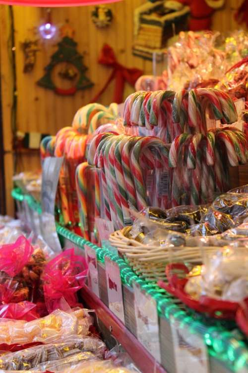 Candy Canes Year Market Bude Hand Made Sweets Lolly