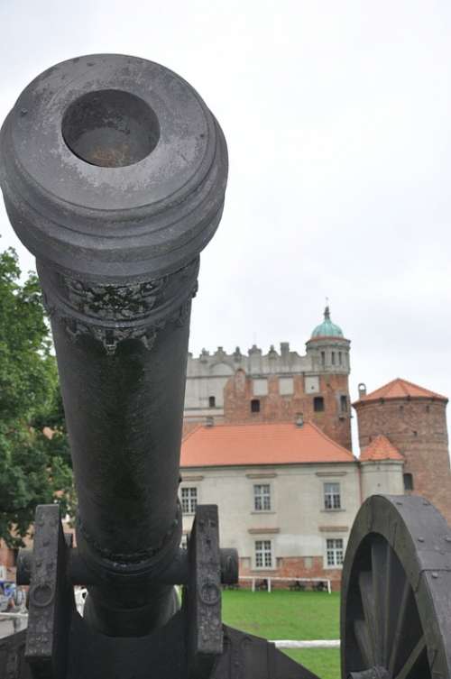 Cannon Weapon Castle Building Architecture