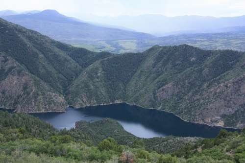 Canyon River Mountains Colorado