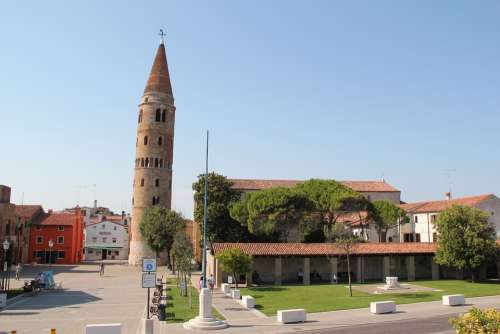 Caorle Bell Tower Campanile Italy Church