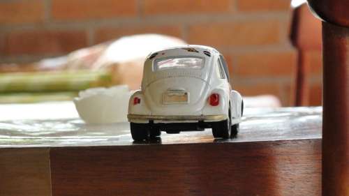 Car Toy Fusca White Childhood End Of Afternoon
