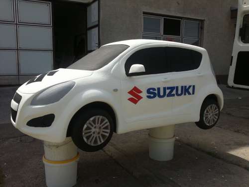 Car Suzuki Model Decoration Polystyrene Unique