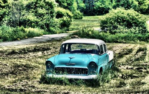 Car Vintage Farm Classic Old Transportation