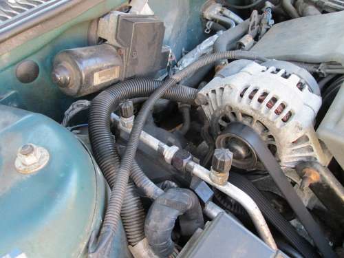 Car Engine Engine Motor Vintage Car Old