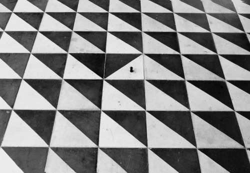 Card Of Chess Black And White Chess Field Hyperbole