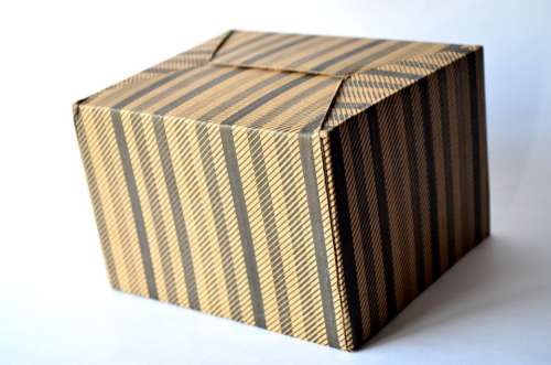 Cardboard Box Box Gift Cardboard Package Isolated
