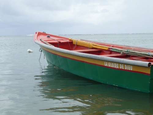 Caribbean Martinique Sea Boat Island