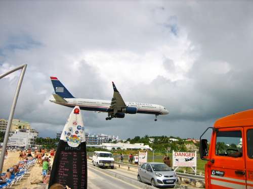 Caribbean St Maarten Aircraft