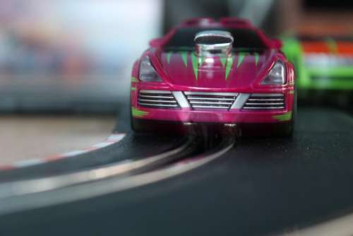 Carrera Auto Red Miniature Toys Automotive