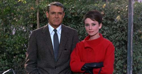 Cary Grant Audrey Hepburn Man Woman Stars Charade