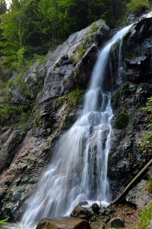 Cascada Varciorog Waterfall The Apuseni Mountains
