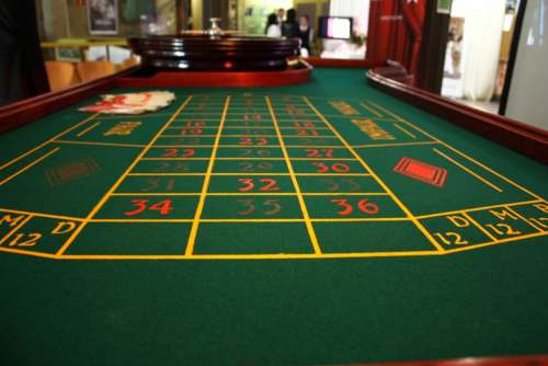 Casino Roulette Table The Dealer Game Fun