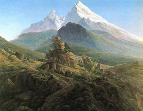 Caspar Friedrich Art Artistic Artistry Painting