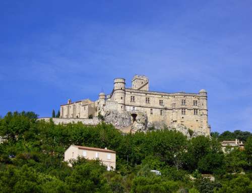Castle Castles Barroux Vaucluse