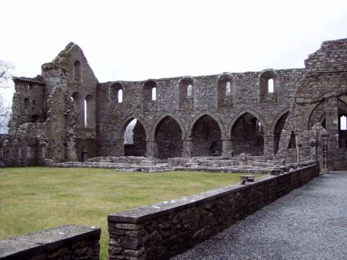 Castle Jerpoint Abbey Architecture Ruins Stone