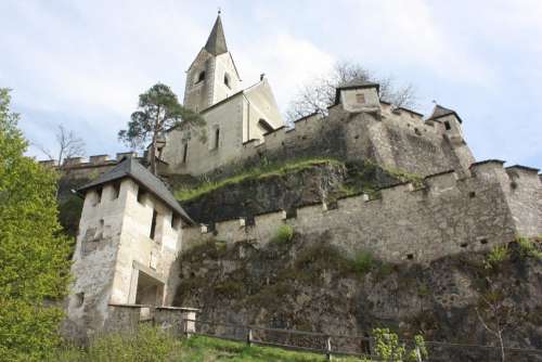 Castle Fortress Austria Middle Ages