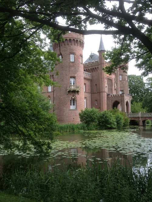 Castle Architecture Moyland Germany