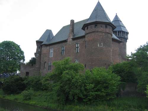 Castle Krefeld Germany German Old Ancient